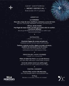 La magia de los fuegos de Sant Bartomeu en Villa Mercedes Ibiza