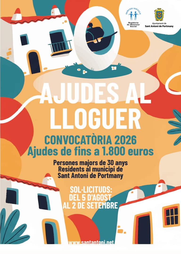 Ayudas al alquiler en Sant Antoni