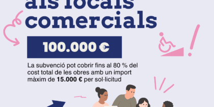 Sant Antoni destina 100.000 euros a mejorar la accesibilidad de los locales comerciales