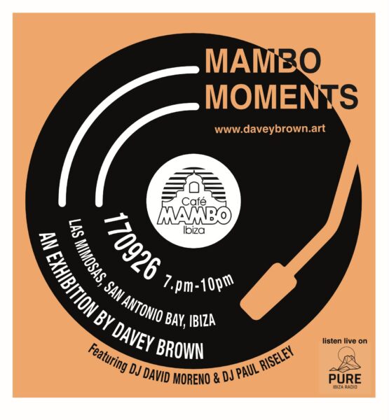Mambo Moments: Davey Brown expone 40 retratos en Las Mimosas