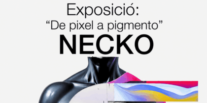 NECKO lleva 'De píxel a pigmento' al Espai Cultural Sa Punta des Molí