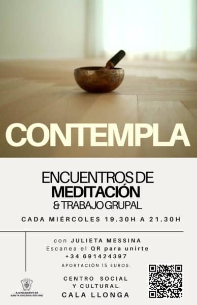 CONTEMPLA: encuentros de meditación cada miércoles en Cala Llonga