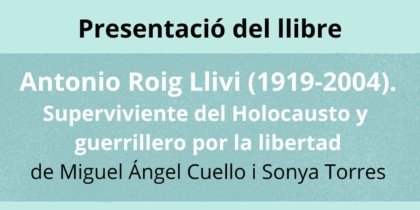 Presentación del libro sobre Antonio Roig Llivi, superviviente del Holocausto, en Ibiza