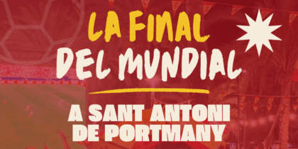 Final del Mundial en pantalla gigante en Sant Antoni: España vs Argentina