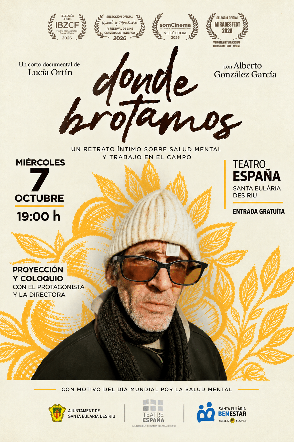 ‘Donde brotamos’: proyección sobre salud mental