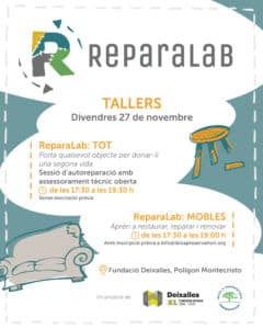 ReparaLab: talleres para aprender a reparar y dar una segunda vida a tus objetos