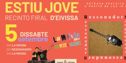 Estiu Jove 2026: Ressonadors y La Movida Ibiza llenan el Recinto Ferial