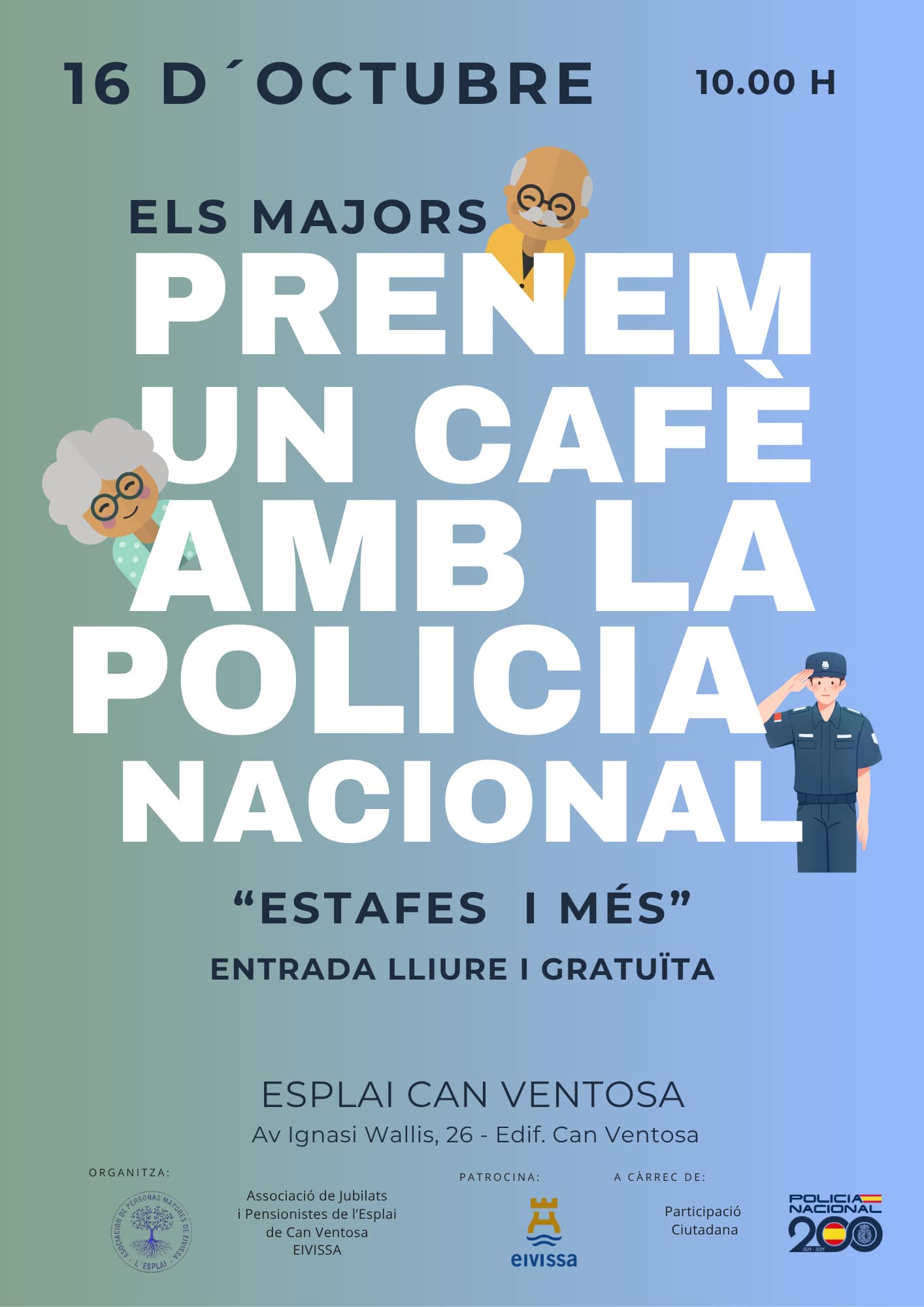 Un café con la Policía Nacional