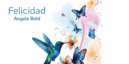 Ángela Bold presenta 'Felicidad', su poemario solidario en el Teatro España de Santa Eulalia