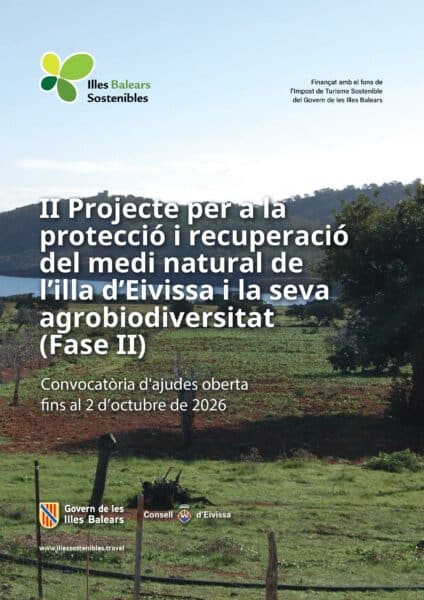 El Consell d'Eivissa abre las ayudas para conservar el paisaje agrario con 1,12 millones de euros