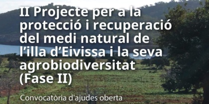 El Consell d'Eivissa abre las ayudas para conservar el paisaje agrario con 1,12 millones de euros