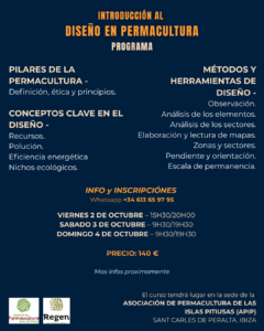 Curso de Introducción al Diseño en Permacultura en Ibiza