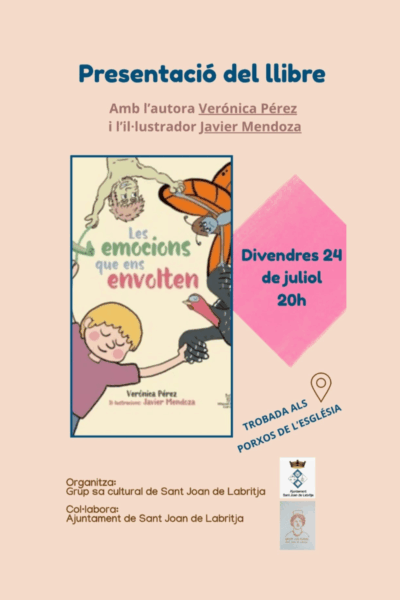 Presentación del libro 'Les emocions que ens envolten' en Sant Joan