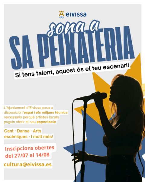 'Sona a Sa Peixateria': el Ayuntamiento busca artistas locales para su nuevo ciclo cultural