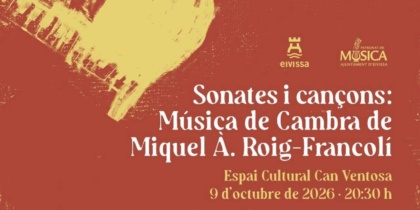 Concierto de música de cámara de Miquel À. Roig-Francolí en Can Ventosa