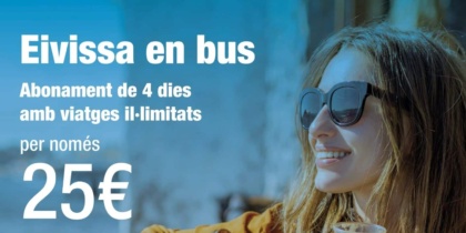 Nuevo abono de bus en Ibiza: 4 días de viajes ilimitados por 25€