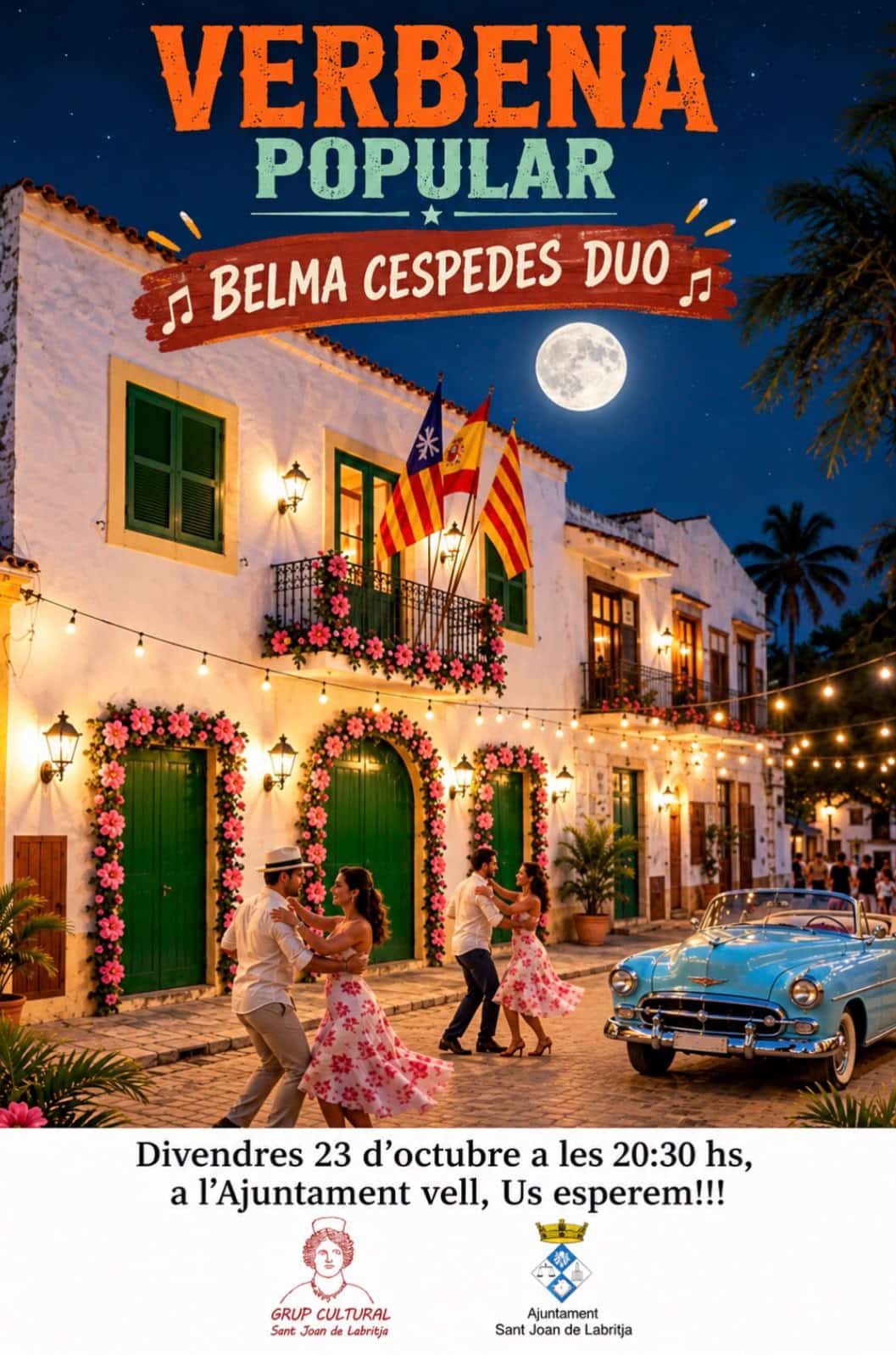 Verbena Popular con Belma Céspedes Duo en Sant Joan