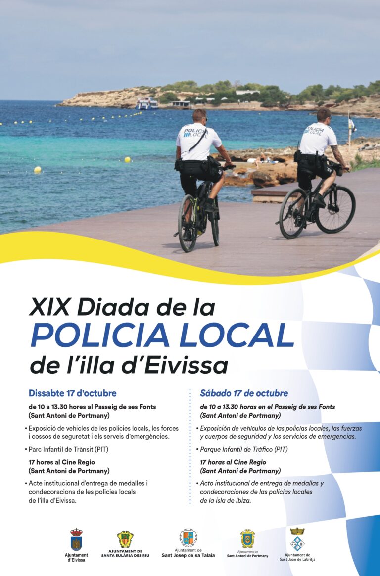 XIX Diada de la Policía Local de Ibiza en Sant Antoni