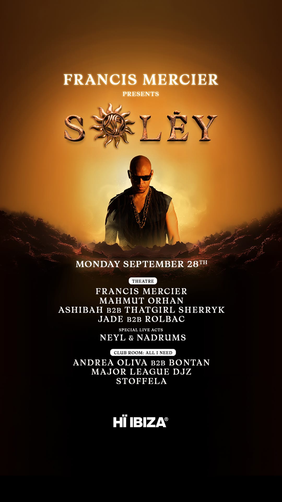 Francis Mercier Presents Solèy