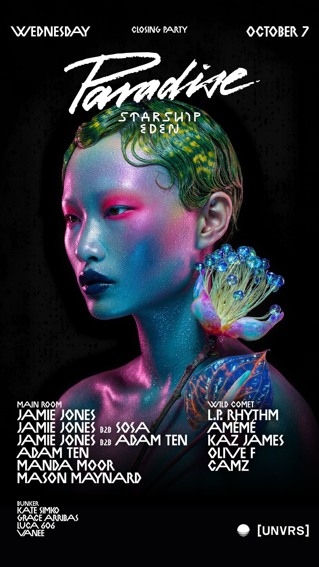 Closing Party del Paradise de Jamie Jones en [UNVRS]