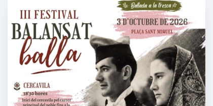 III Festival Balansat Balla: música y danza tradicional en Sant Miquel