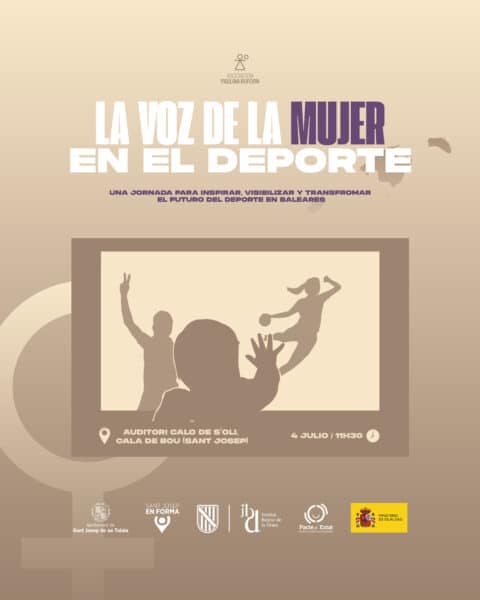'La Voz de la Mujer en el Deporte': jornada gratuita en Sant Josep el 4 de julio