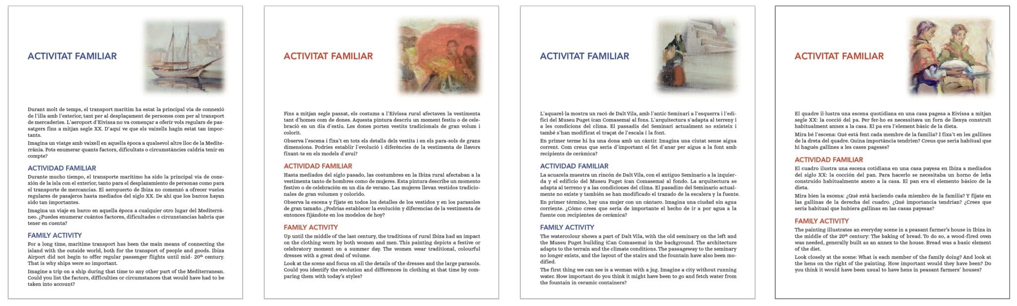 El Museu Puget estrena cuatro actividades para familias