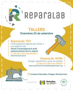 ReparaLab: talleres para aprender a reparar y dar una segunda vida a tus objetos
