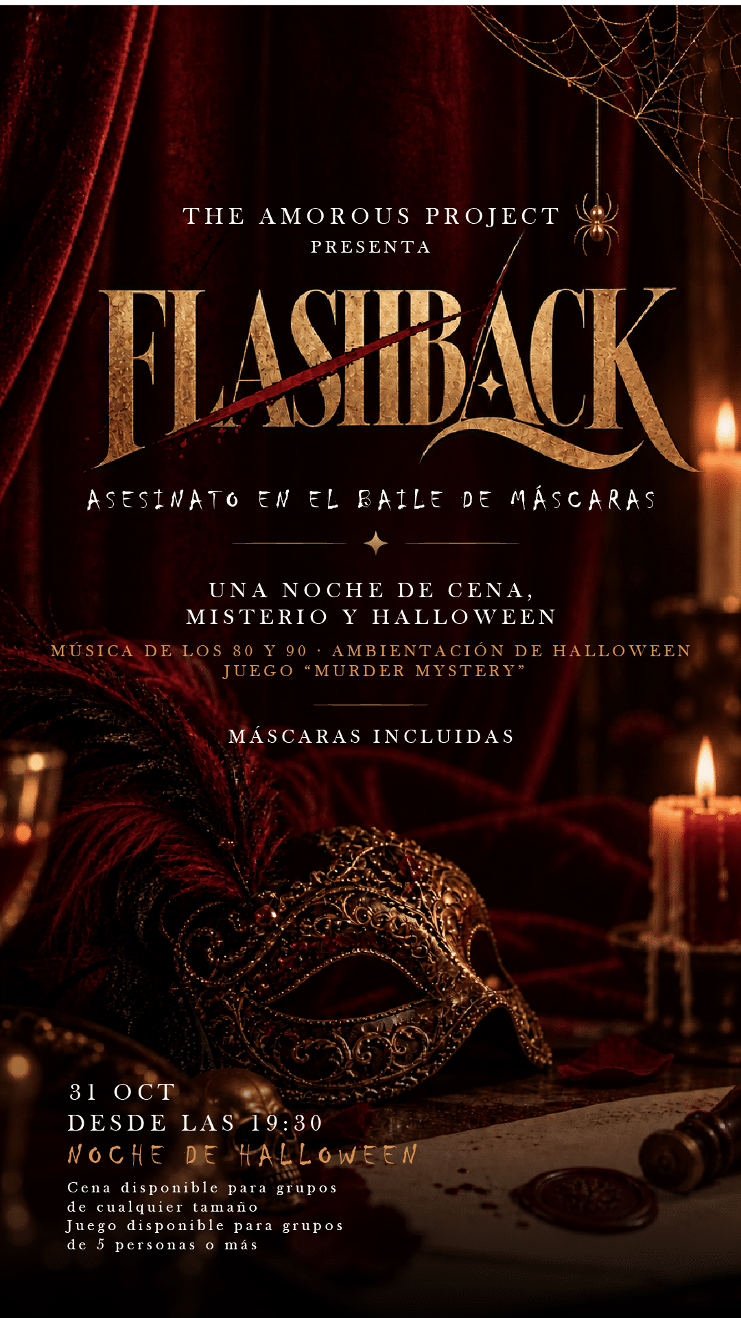 Halloween en The Amorous Project