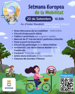 Ibiza celebra el Día de la Movilidad con talleres, bici y música para toda la familia