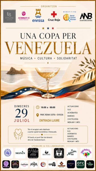 Una Copa por Venezuela: música, cultura y solidaridad en el Parque Reina Sofía