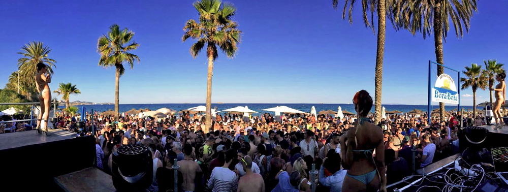 Bora Bora Ibiza Beach Clubs Playa D En Bossa Ibiza
