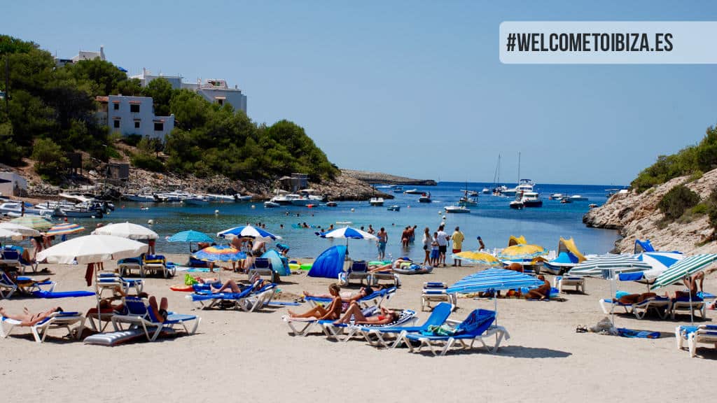 Playas para ir con niños en Ibiza