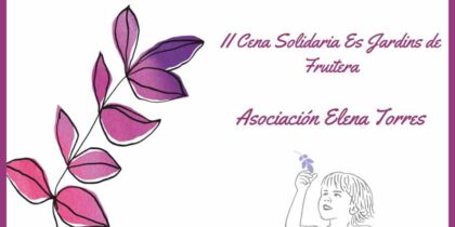 Cena en favor de la Asociación Elena Torres en Es Jardins de Fruitera
