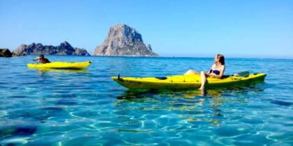 Kayak a Ibiza