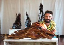 Fabio Masetto presenta sus esculturas de algarrobo ibicenco en Can Limo
