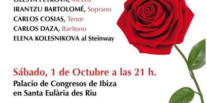 Gala de ópera en el Palacio de Congresos de Ibiza en favor de Manos Unidas