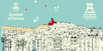 Kerst overspoelt de wijk La Marina op Ibiza!