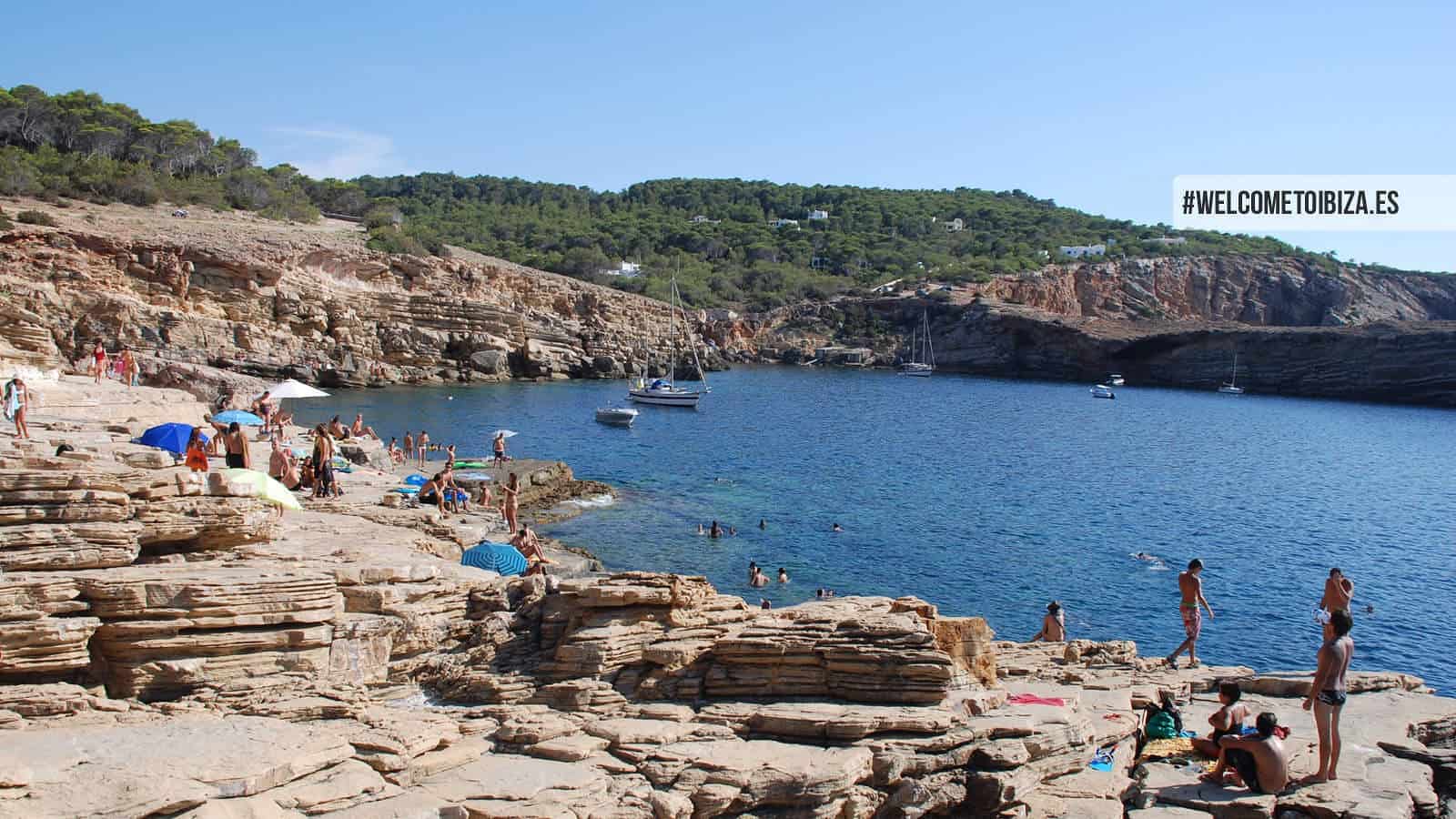 The best nudist beaches in Ibiza billede