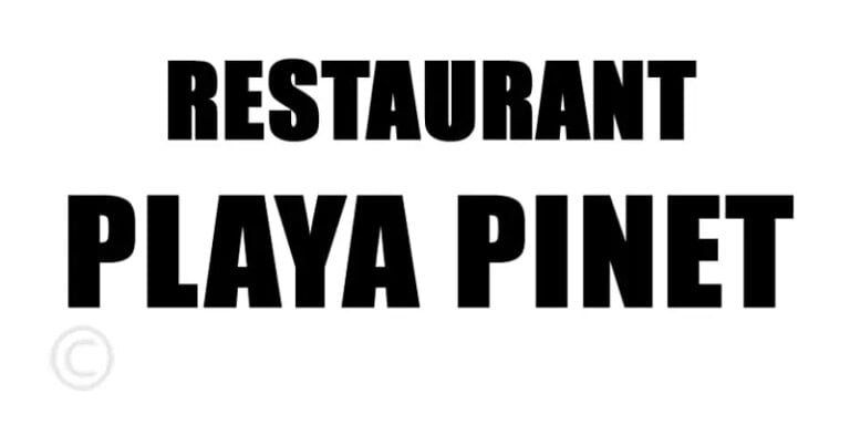 Restaurante Playa Pinet