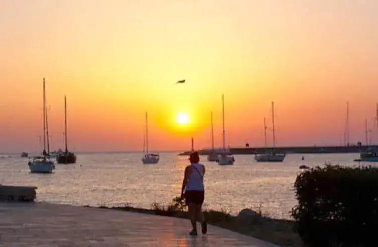 Ses Variades o paseo de la puesta de sol de Ibiza
