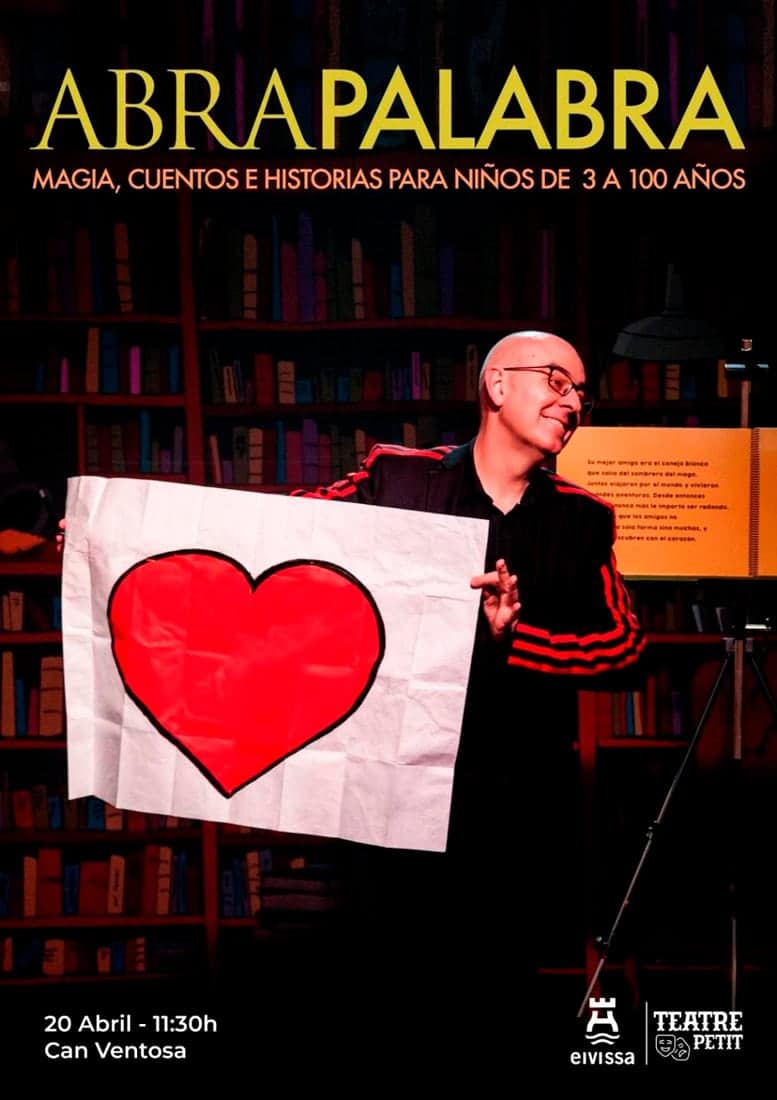 Abrapalabra, teatro y magia para niños en Can Ventosa