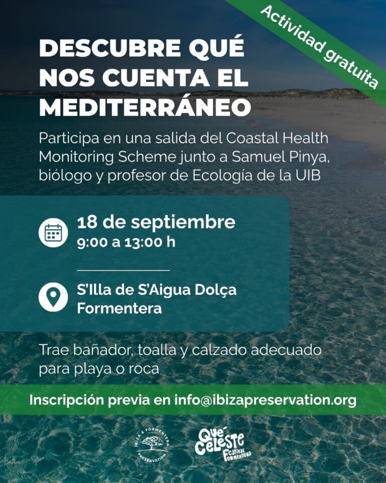 Cuatro actividades gratuitas en Formentera con Ibiza & Formentera Preservation