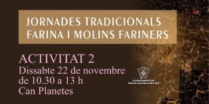 Jornadas tradicionales sobre la harina y los molinos