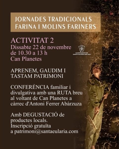 Jornadas tradicionales sobre la harina y los molinos