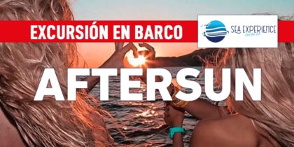 Excursión en barco Aftersun Ibiza con Sea Experience Ibiza
