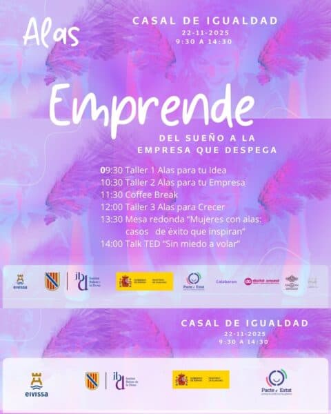 Alas Emprende: formación, inspiración y visibilidad para mujeres emprendedoras en Ibiza