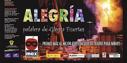 Alegría, spectacle théâtral pour enfants au palais des congrès d'Ibiza