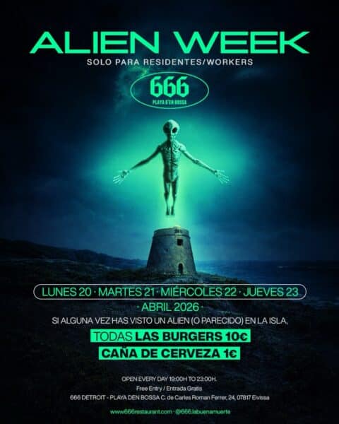 Alien Week, semana de gangas en 666 Playa d’en Bossa