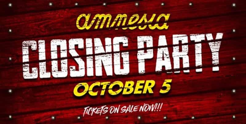 Amnesia Ibiza Closing Party 2019 Cultural and events agenda Ibiza Ibiza